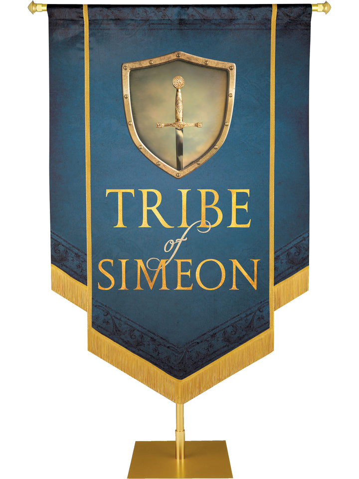 Tribe of Simeon Embellished Banner - Handcrafted Banners - PraiseBanners