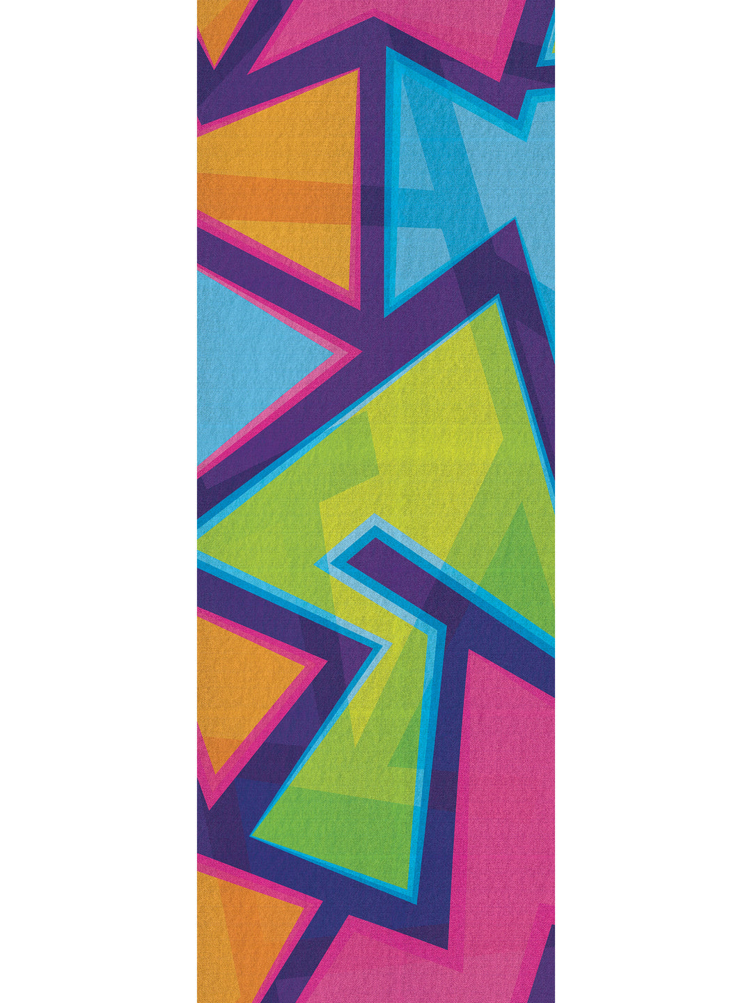 Abstract Graffiti Vinyl Floor Runner