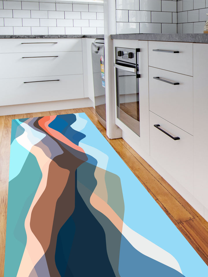 Panoramic Peaks Vinyl Floor Runner - Floors - PraiseBanners