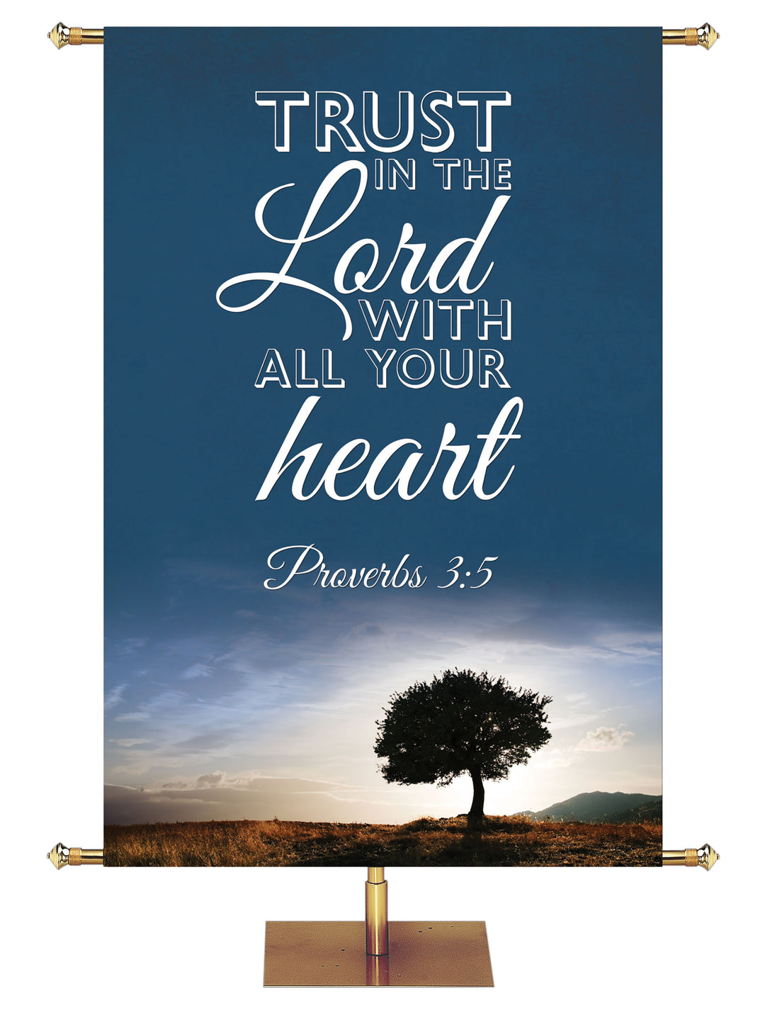 Words of Wisdom Trust in the Lord - Year Round Banners - PraiseBanners