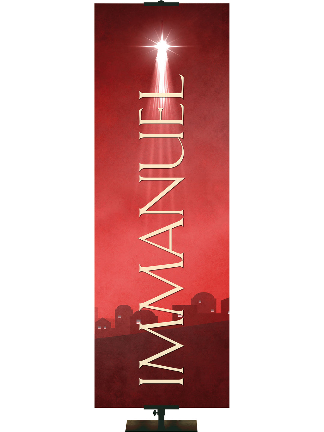 Simple Elegance - Immanuel - Christmas Banners - PraiseBanners