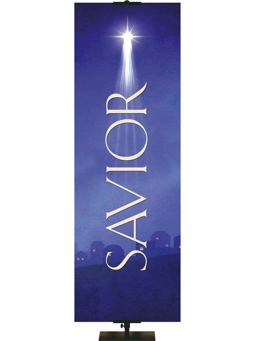 Simple Elegance - Savior - Christmas Banners - PraiseBanners