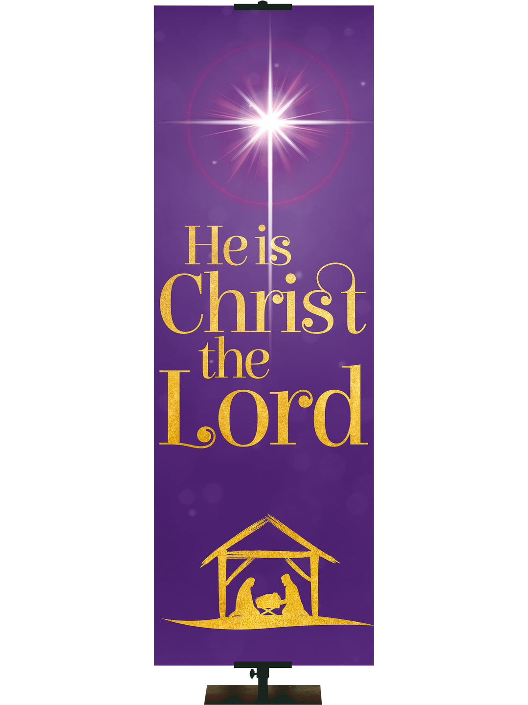 Good Tidings He is Christ the Lord - Christmas Banners - PraiseBanners