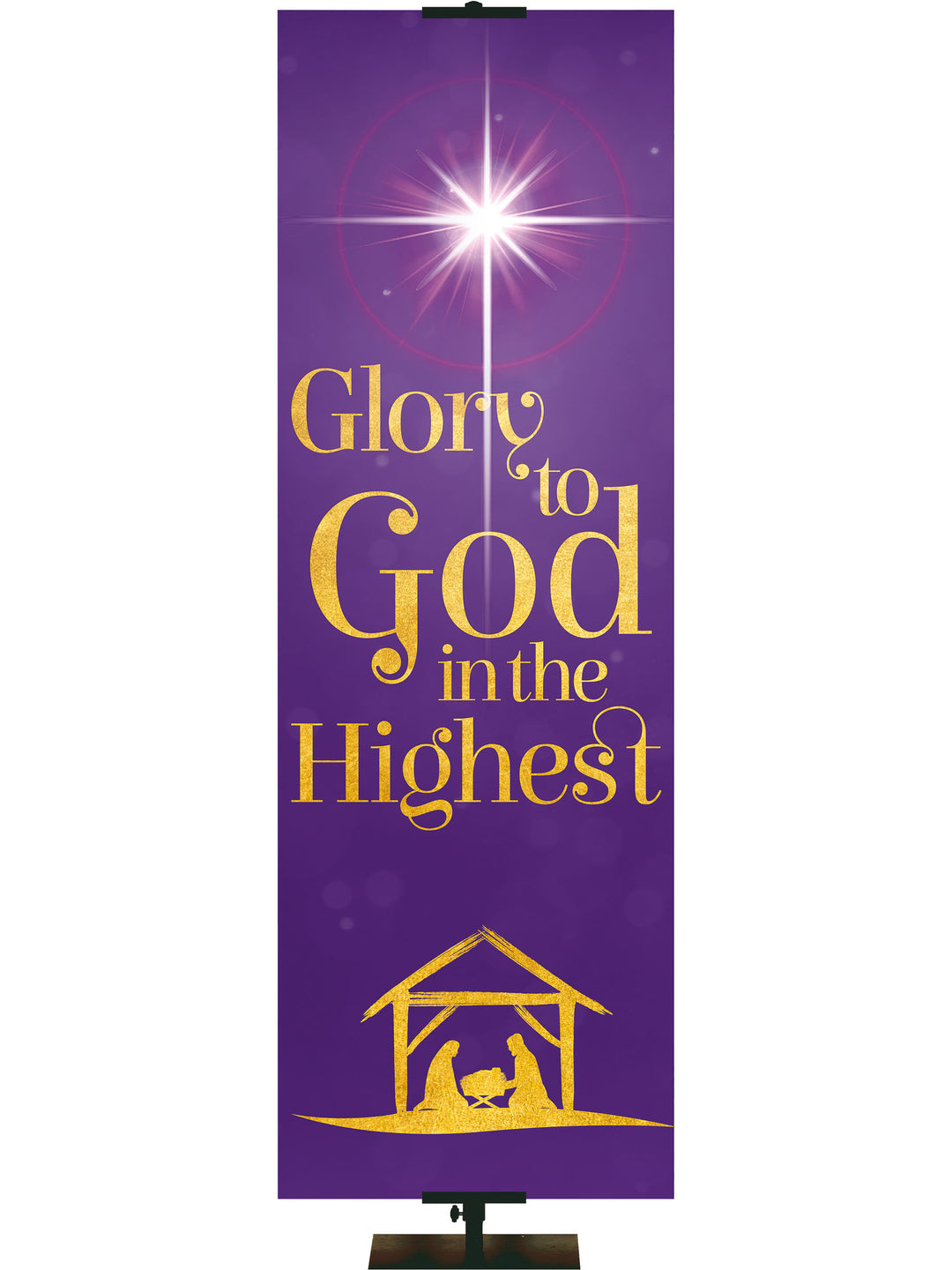 Good Tidings Glory to God - Christmas Banners - PraiseBanners