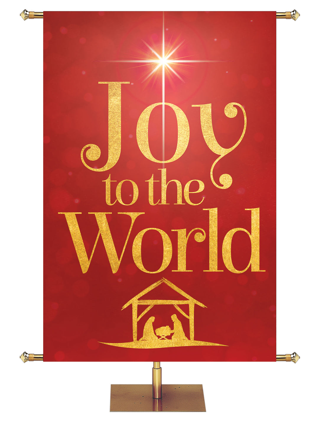 Good Tidings Joy to the World - Christmas Banners - PraiseBanners