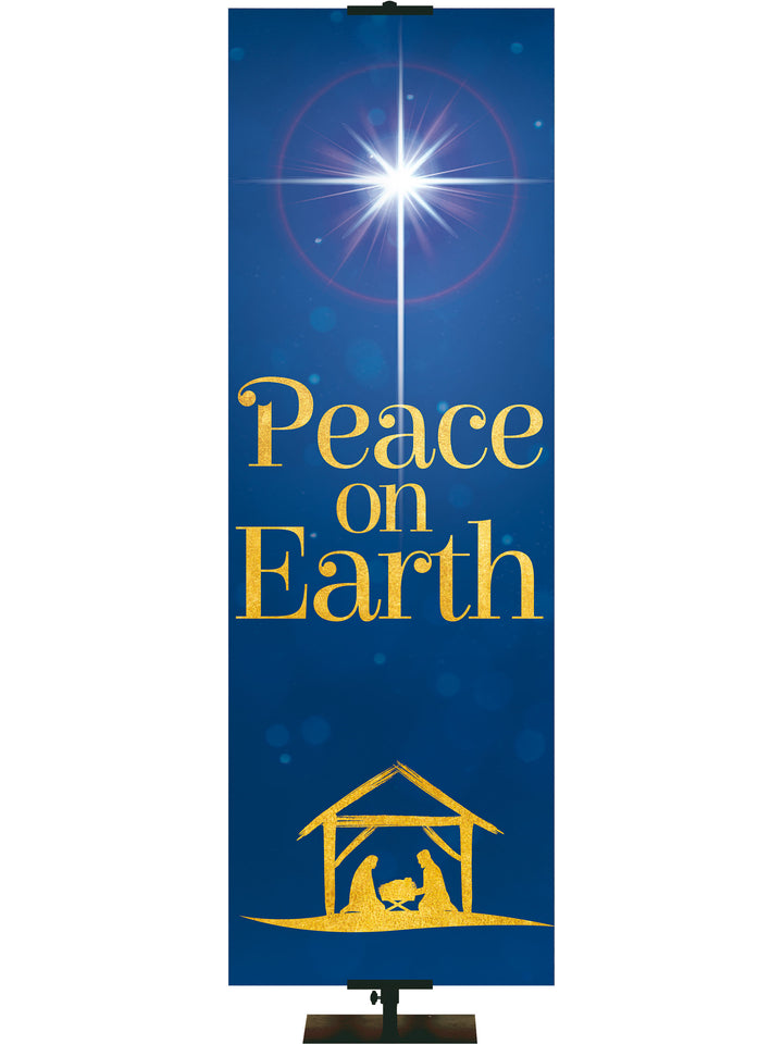 Good Tidings Peace on Earth - Christmas Banners - PraiseBanners