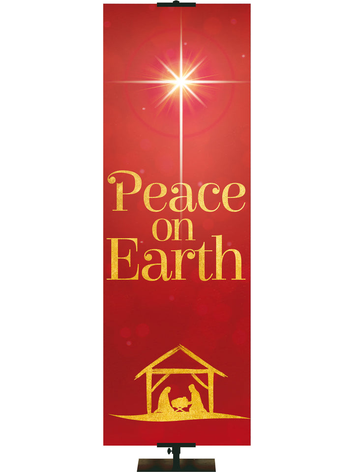 Good Tidings Peace on Earth - Christmas Banners - PraiseBanners