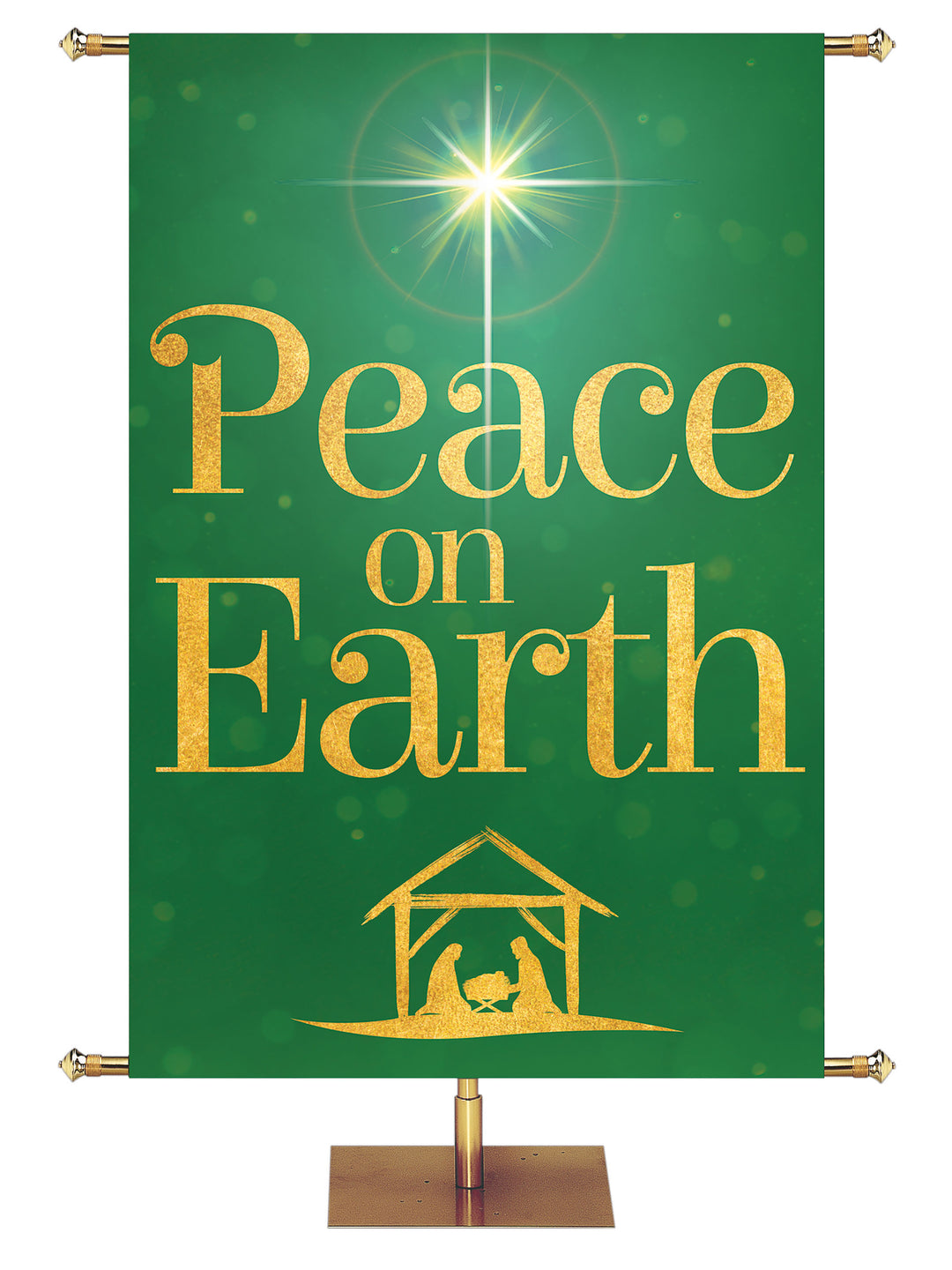 Good Tidings Peace on Earth - Christmas Banners - PraiseBanners