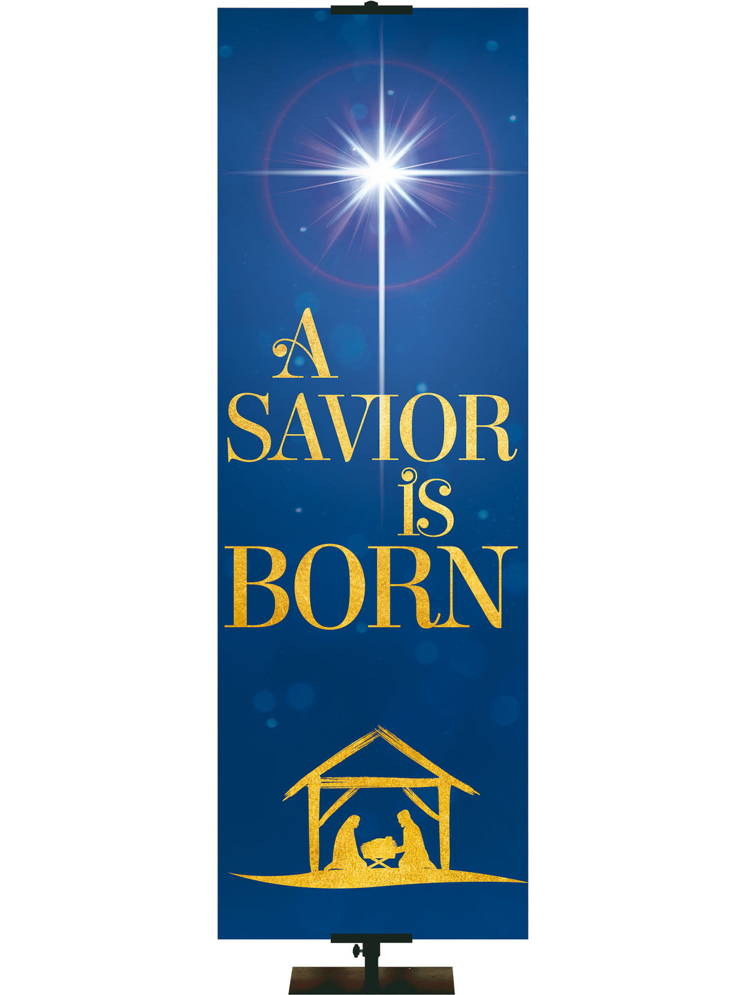 Good Tidings A Savior is Born - Christmas Banners - PraiseBanners