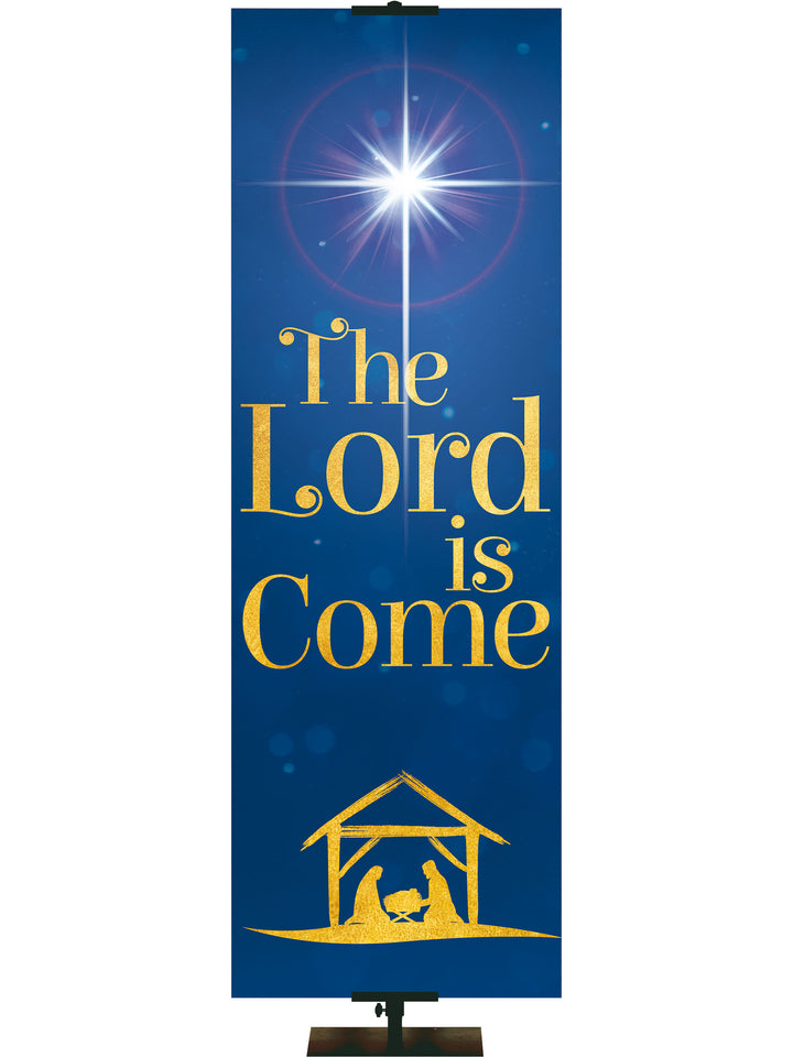 Good Tidings The Lord is Come - Christmas Banners - PraiseBanners