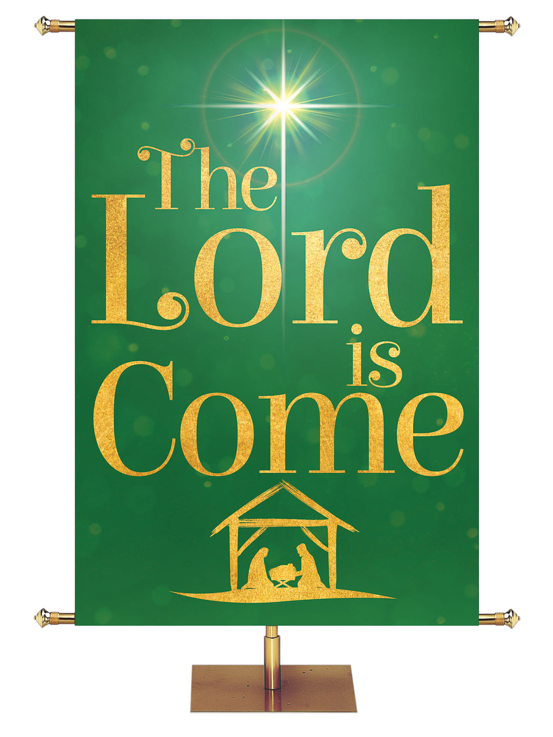 Good Tidings The Lord is Come - Christmas Banners - PraiseBanners