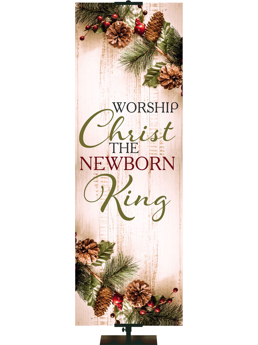 Heartland Christmas The Newborn King - Christmas Banners - PraiseBanners