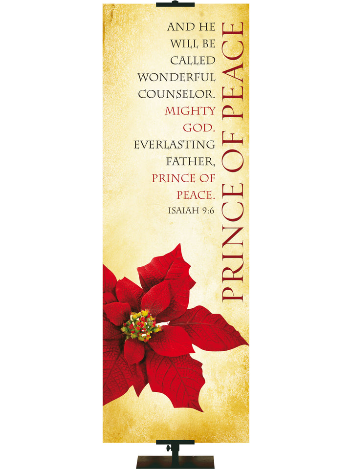 Traditional Christmas Prince of Peace - Christmas Banners - PraiseBanners