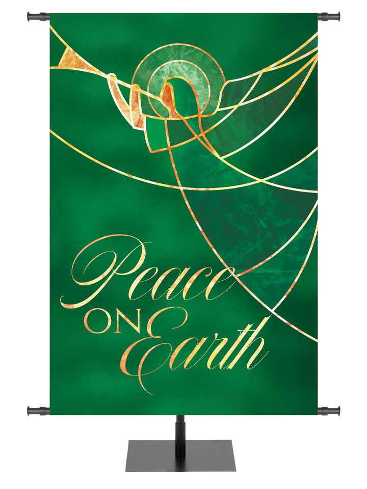 Away in a Manger Peace on Earth - Christmas Banners - PraiseBanners