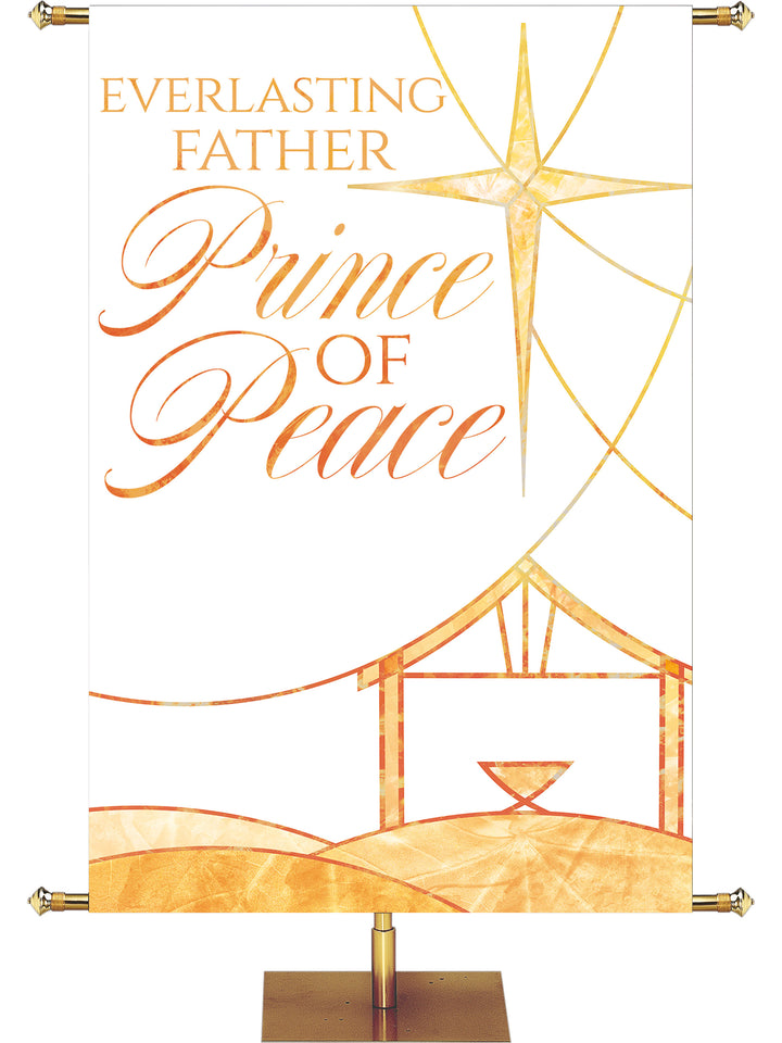 Away in a Manger Prince of Peace - Christmas Banners - PraiseBanners