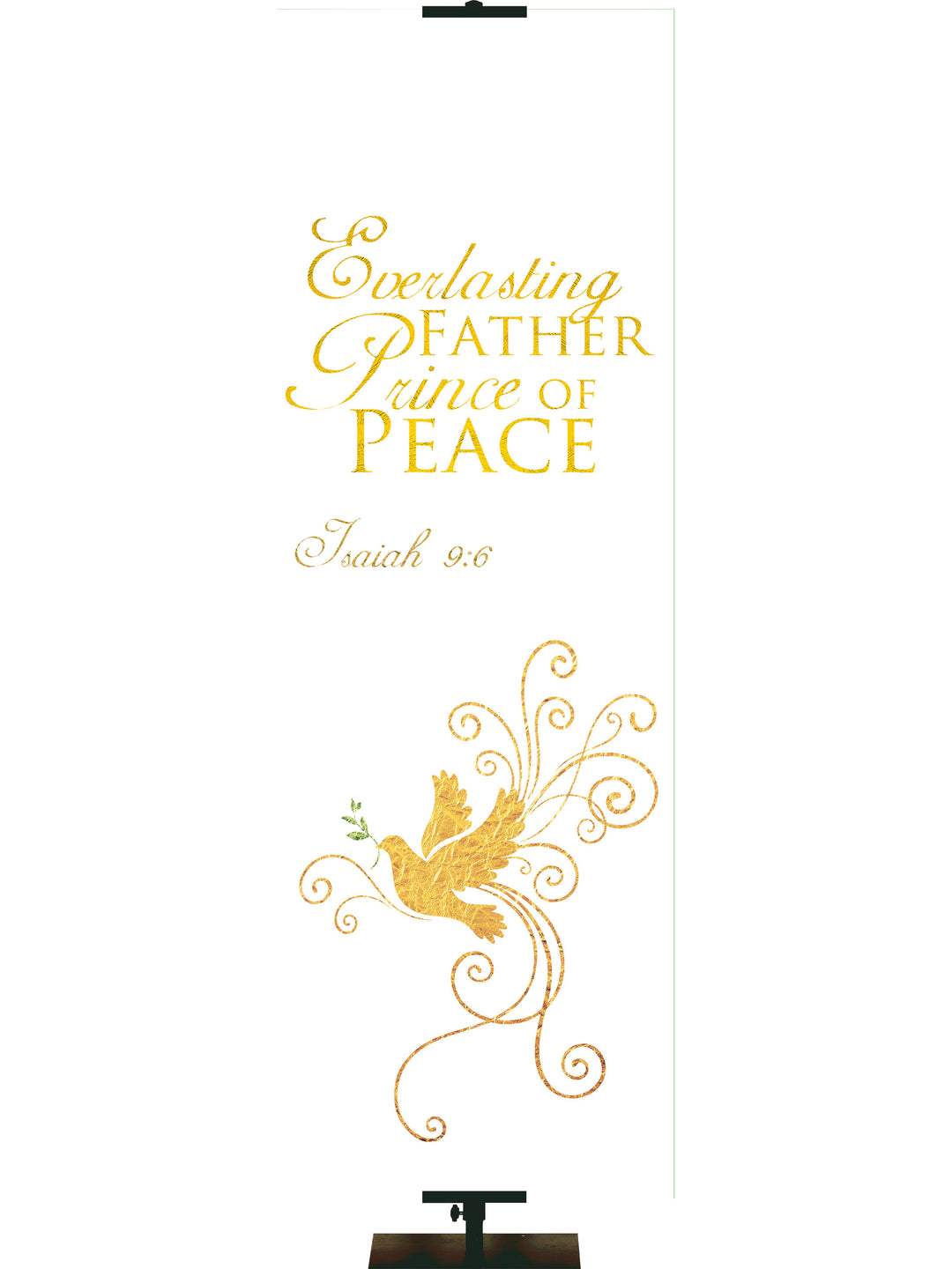 Christmas Foil Everlasting Father - Christmas Banners - PraiseBanners