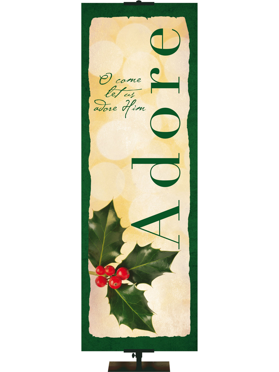 Rustic Christmas Adore - Christmas Banners - PraiseBanners