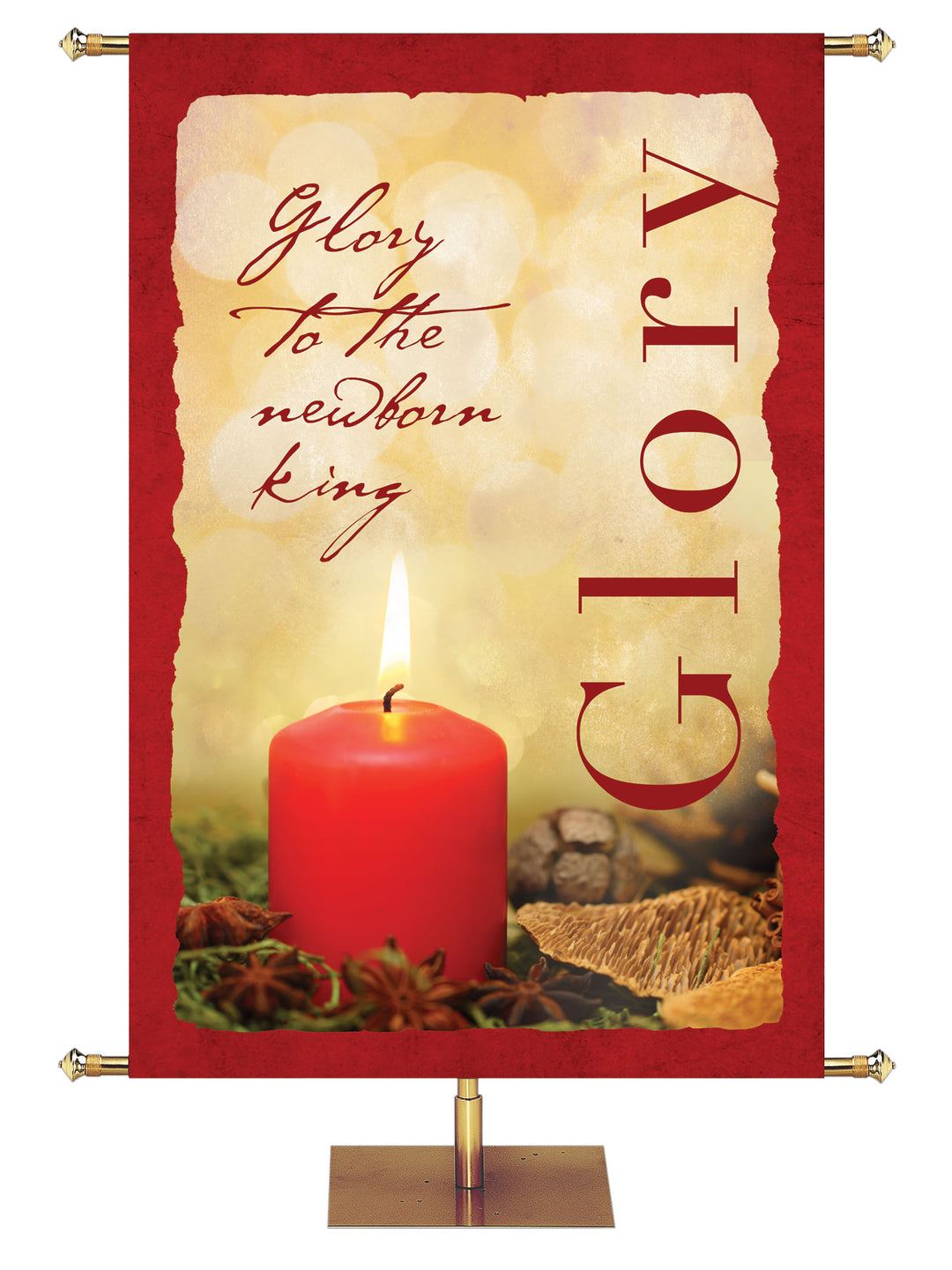 Rustic Christmas Glory - Christmas Banners - PraiseBanners