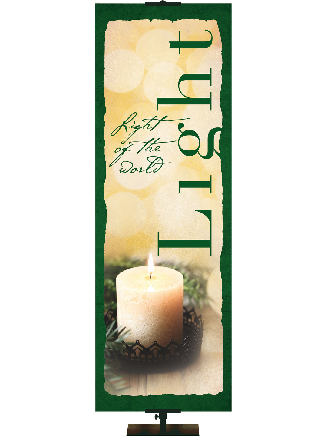 Rustic Christmas Light - Christmas Banners - PraiseBanners