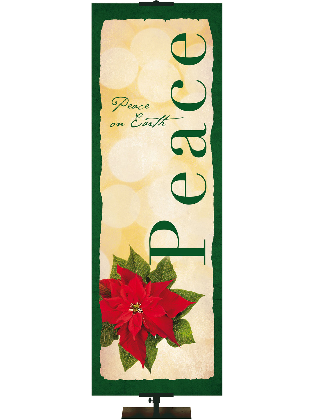 Rustic Christmas Peace - Christmas Banners - PraiseBanners