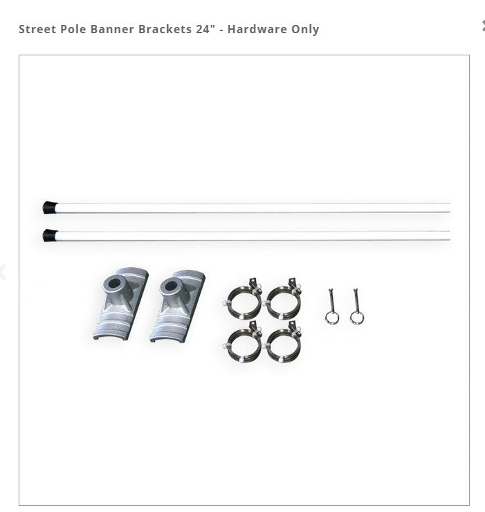 Light Pole Banner Hanging Hardware Kit