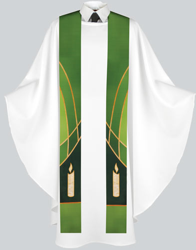 Liturgical Stole Candle - Paraments - PraiseBanners