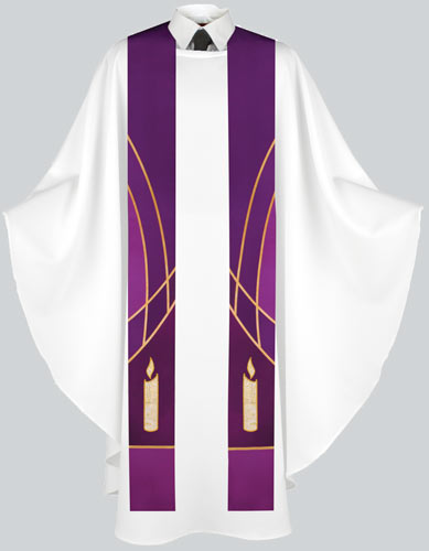 Liturgical Stole Candle - Paraments - PraiseBanners