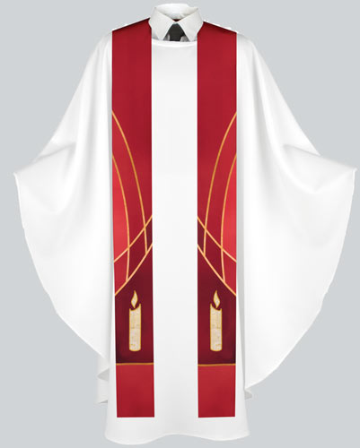 Liturgical Stole Candle - Paraments - PraiseBanners