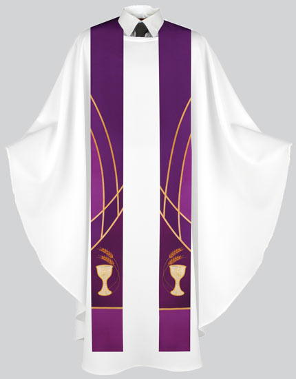 Liturgical Stole Communion - Paraments - PraiseBanners