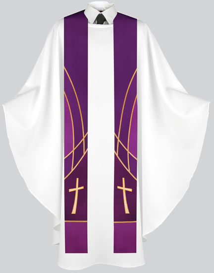 Liturgical Stole Cross - Paraments - PraiseBanners