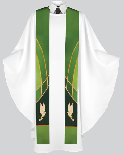 Liturgical Stole Dove - Paraments - PraiseBanners