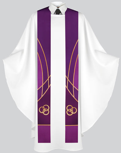 Liturgical Stole Trinity - Paraments - PraiseBanners